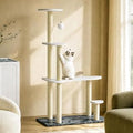 ModernMate Cat Tree for Indoor Cats, Multi-Level Climbing Activity Center