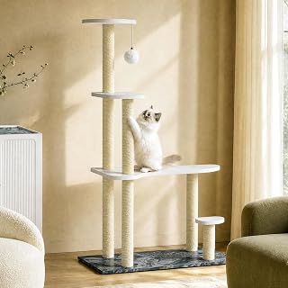 ModernMate Cat Tree for Indoor Cats, Multi-Level Climbing Activity Center