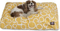 Majestic Pet Fusion Rectangle Pet Bed, X-Large, Yellow