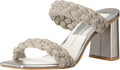 Women's fashion shoe shown in a metallic finish – view 5