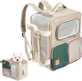 Pet Carrier Backpack for Cats and Dogs, Large Capacity, Mesh Ventilation, Multiple Pockets