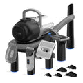 Pet grooming vacuum kit with 2 liter canister and attachments – view 2