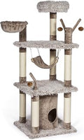 Prevue Pet Products Siberian Mountain Cat Tower Hideaway Condo
