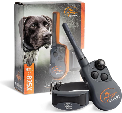 Handheld transmitter and receiver collar for half mile dog training
