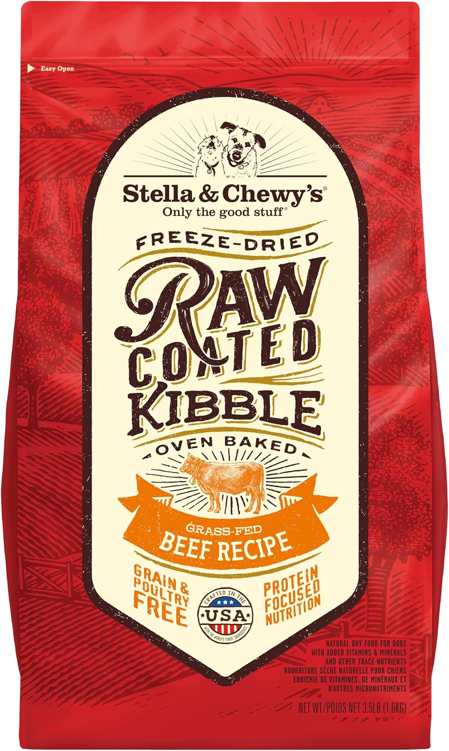 22 lb bag of raw coated baked kibble with cage-free duck – view 10