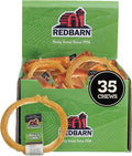 Linked beef bully chews for dogs from a case of 35