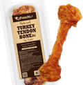 Bone-shaped turkey tendon chews for large dogs – view 5