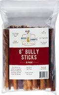 Thin 6 inch grass-fed beef bully sticks for small dogs – view 3