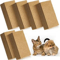 Pet Hair Remover Sponge, 6 Pack, Rubber Hair Lifter for Cat and Dog Hair, 6.26 x 3.28 x 1.89 Inch