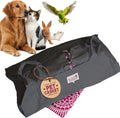 Black and pink cotton pet burial shroud set