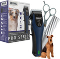 Cordless rechargeable dog grooming clipper with kit accessories