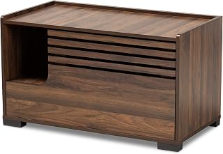 Baxton Studio Pet House in Brown