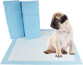 Stack of XL leak-proof puppy training pads, 34 by 28 inches