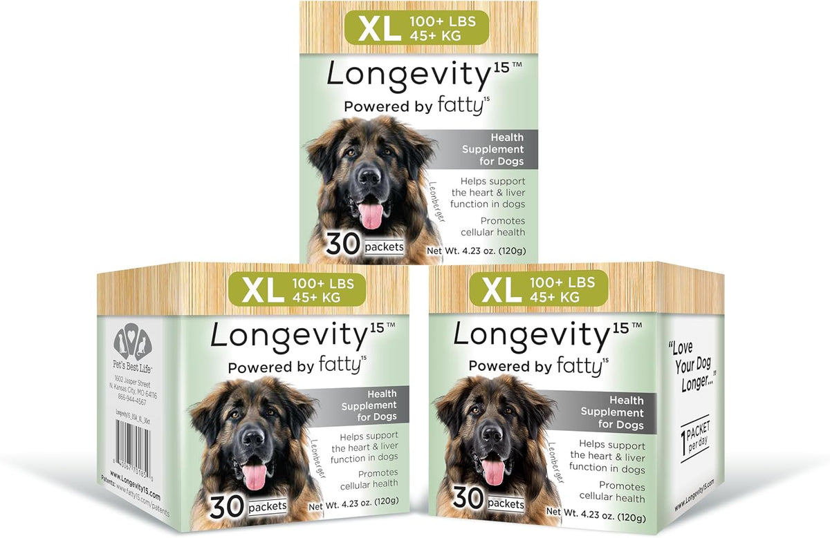 Three packs of C15:0 fatty acid supplement for extra small dogs – view 8