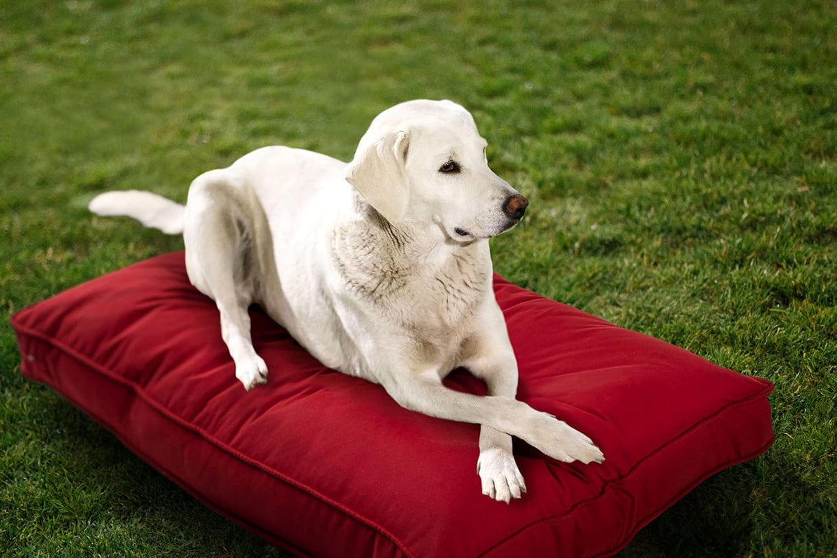 Charcoal grey double-sided indoor outdoor dog bed mat, small – view 5