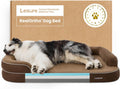 Brown three-layer orthopedic dog bed for extra large dogs