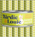 Birdie and Louie Tuna and Pineapple Wet Cat Food Gourmet Entrees, Flakes in Broth, 3 Oz, 96 Cans