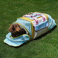 Expandable Cat and Dog Travel Carrier, 3-Panel Mesh Tent, 39.3 Inch