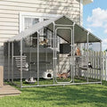 MAGIC UNION 95 Inch Extra Large Catio Outdoor Cat Enclosure for Multiple Cats