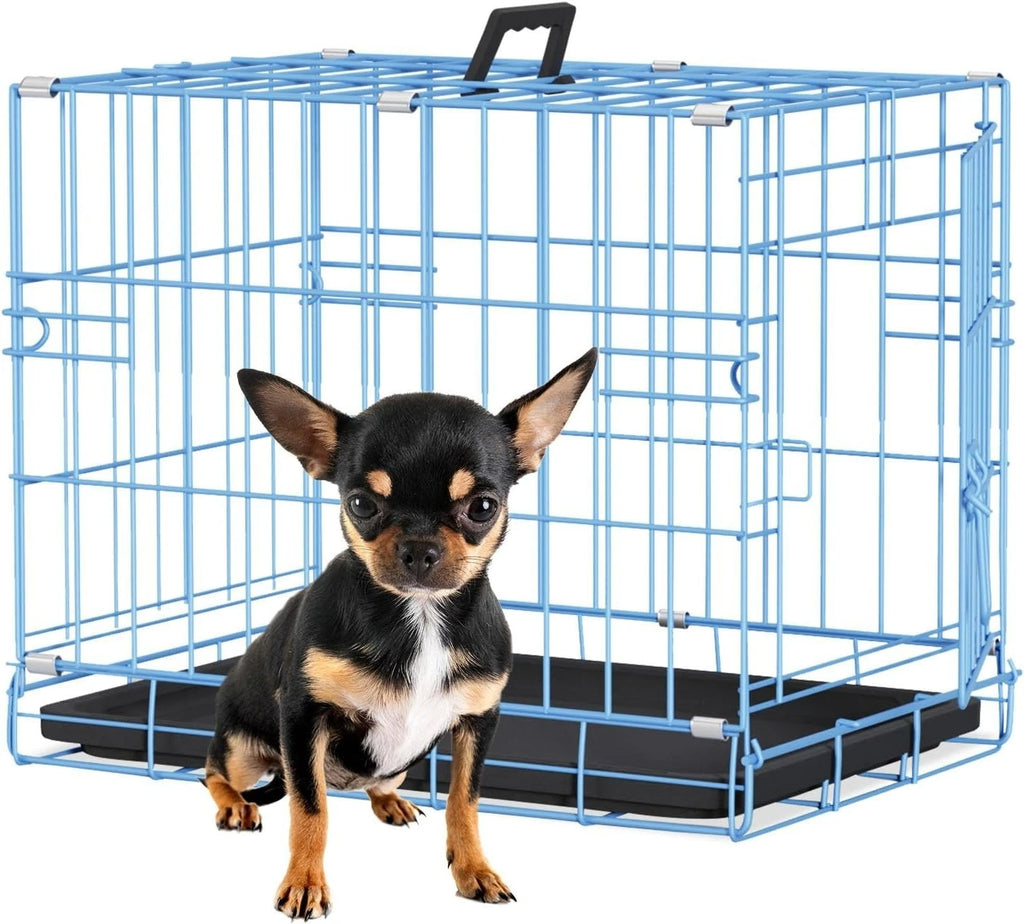 18,24,30,36,42,48 Inch Dog Crates for Large Dogs Folding Mental Wire Dog Kennels