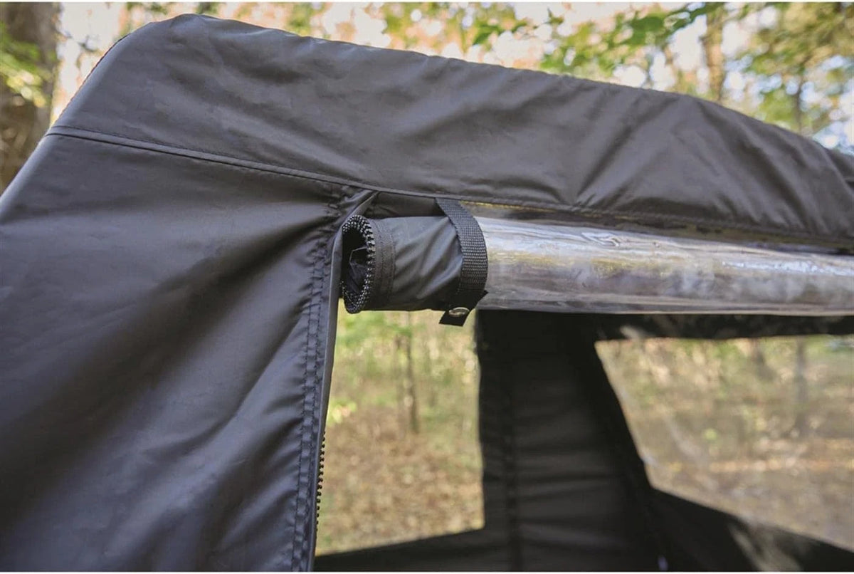 New Durable ATV Cab Enclosure Cabin Cover Heavy-Duty Outdoor All-Weather Black