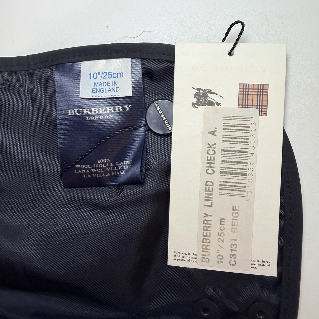 Burberry Nova Check Wool Beige Dog Jacket Dog Coat Dog Wear Size 10" 25cm Unused