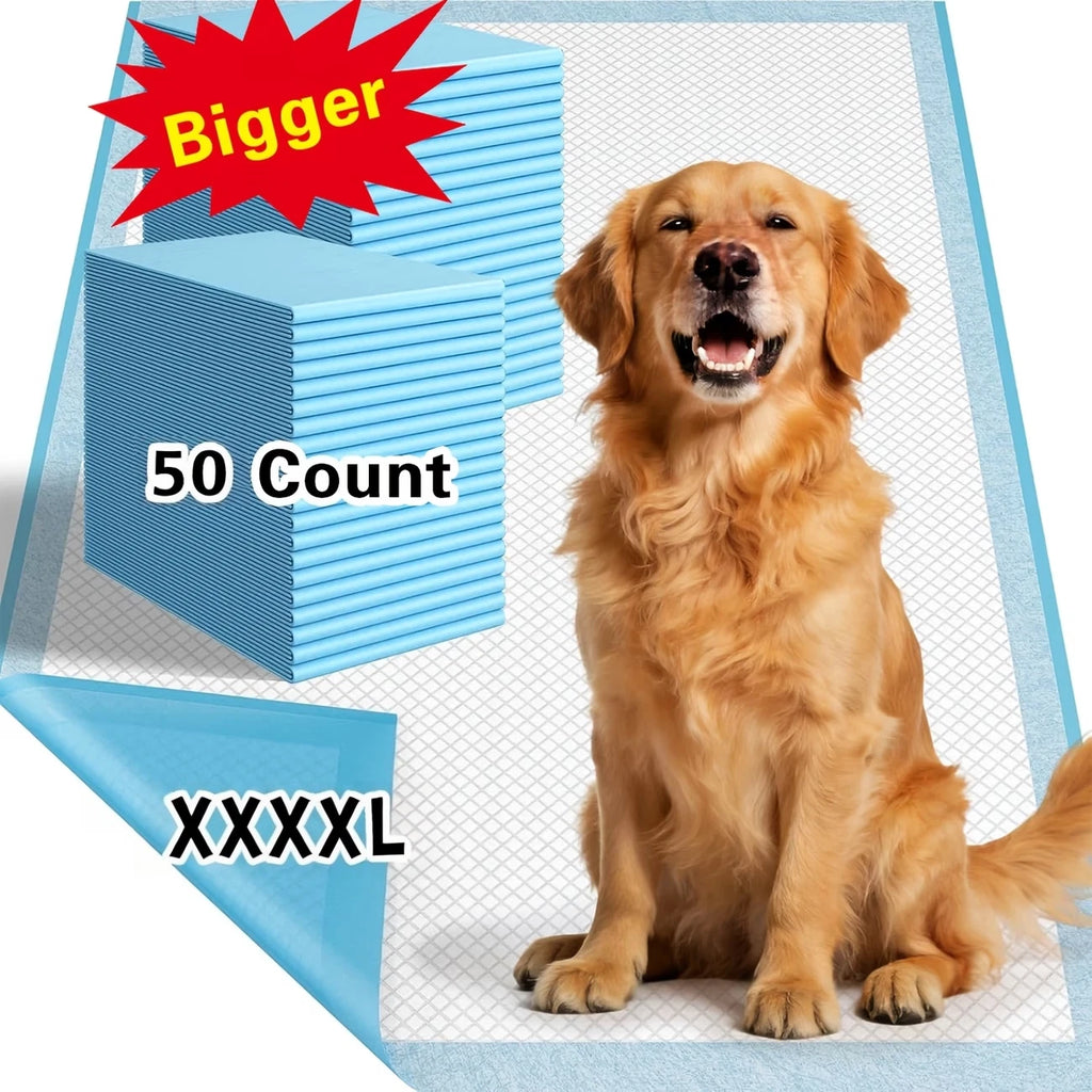 NIEDEO 50/100PCS 32" x 58" Extra-large size Housebreaking Dog PEE Pads
