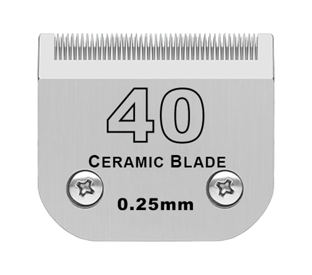 Detachable Pet Dog Grooming Ceramic Blades for Andis Oster Wahl KM10 Series
