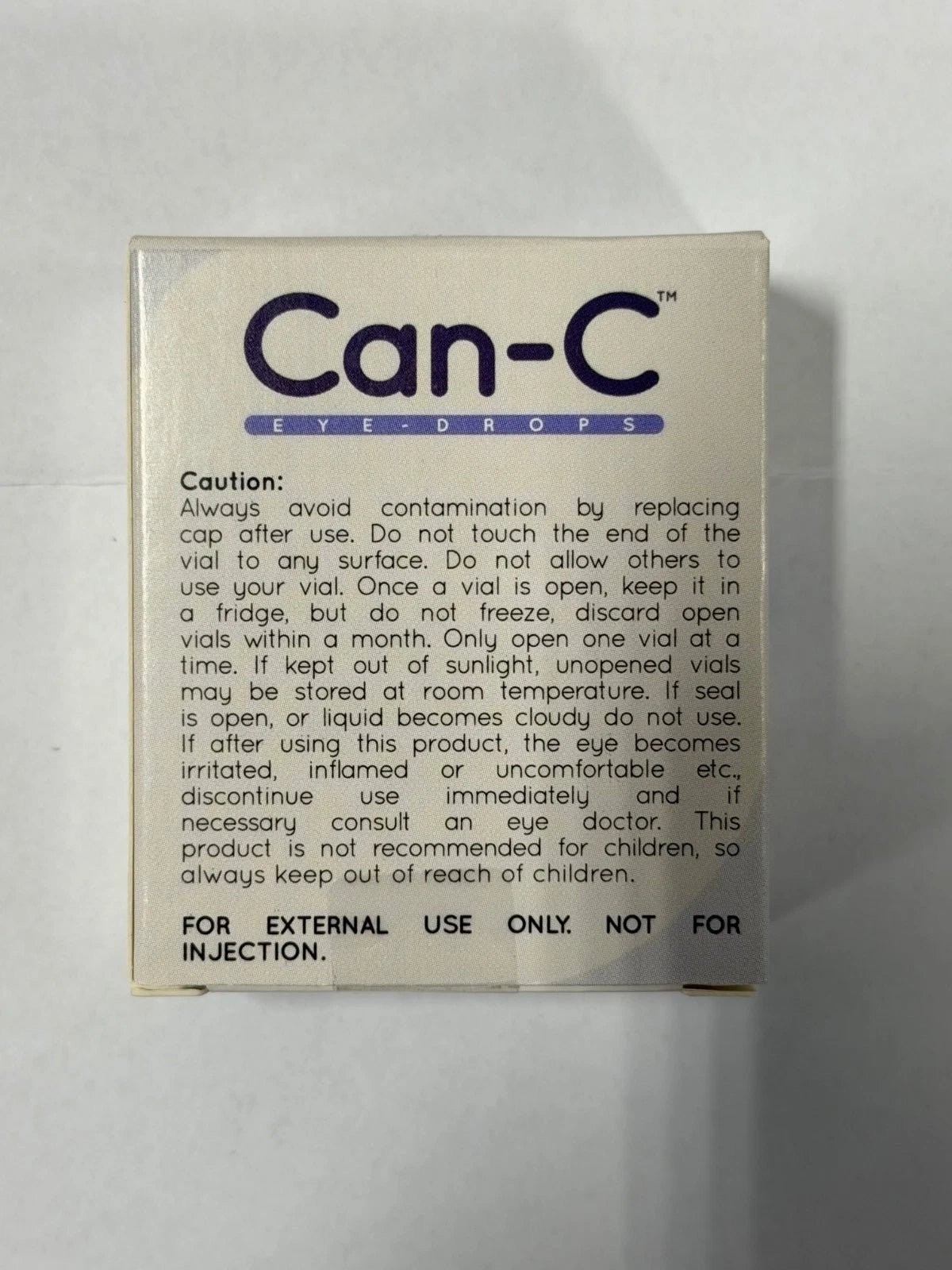 3 pack Can-C Eye Drops New and Latest products (EXP. Date : 10/2027)