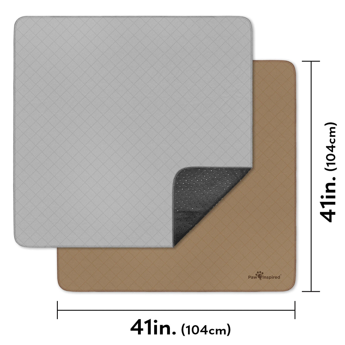Paw Inspired Washable Dog Pads, Reusable Puppy Pee Wee Training Pads Extra Large