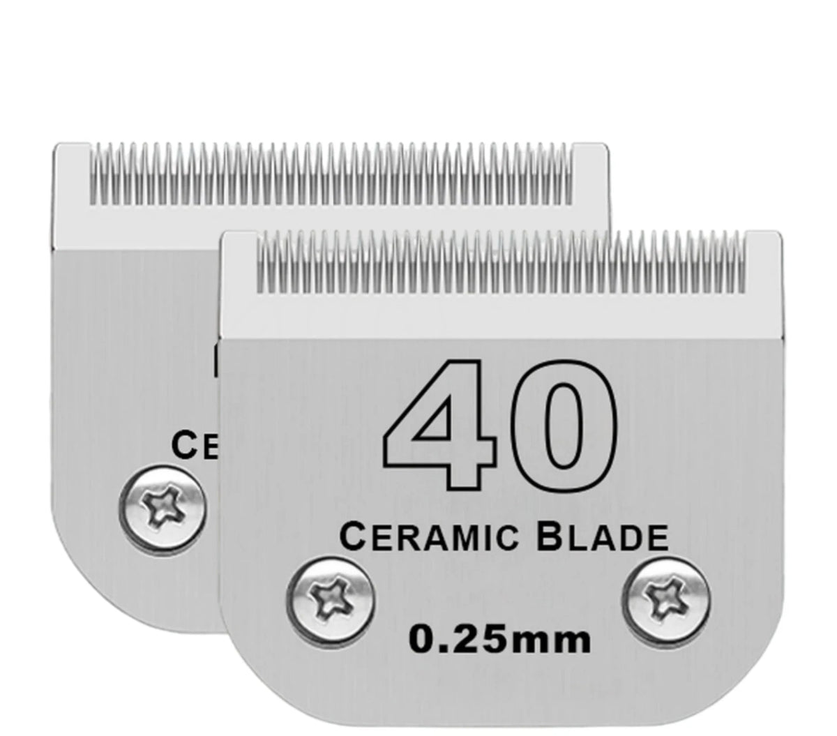 Detachable Pet Dog Grooming Ceramic Blades for Andis Oster Wahl KM10 Series