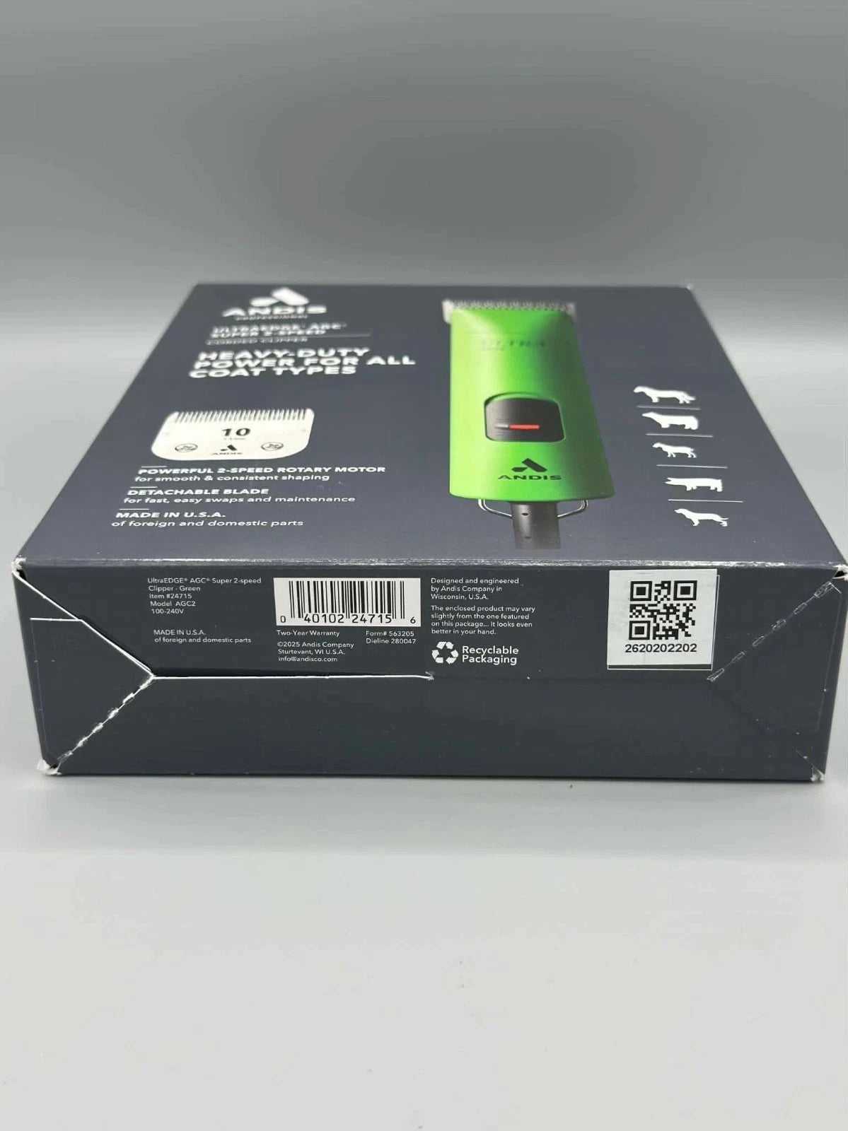 Andis UltraEdge Super Detachable Blade Dog Clipper