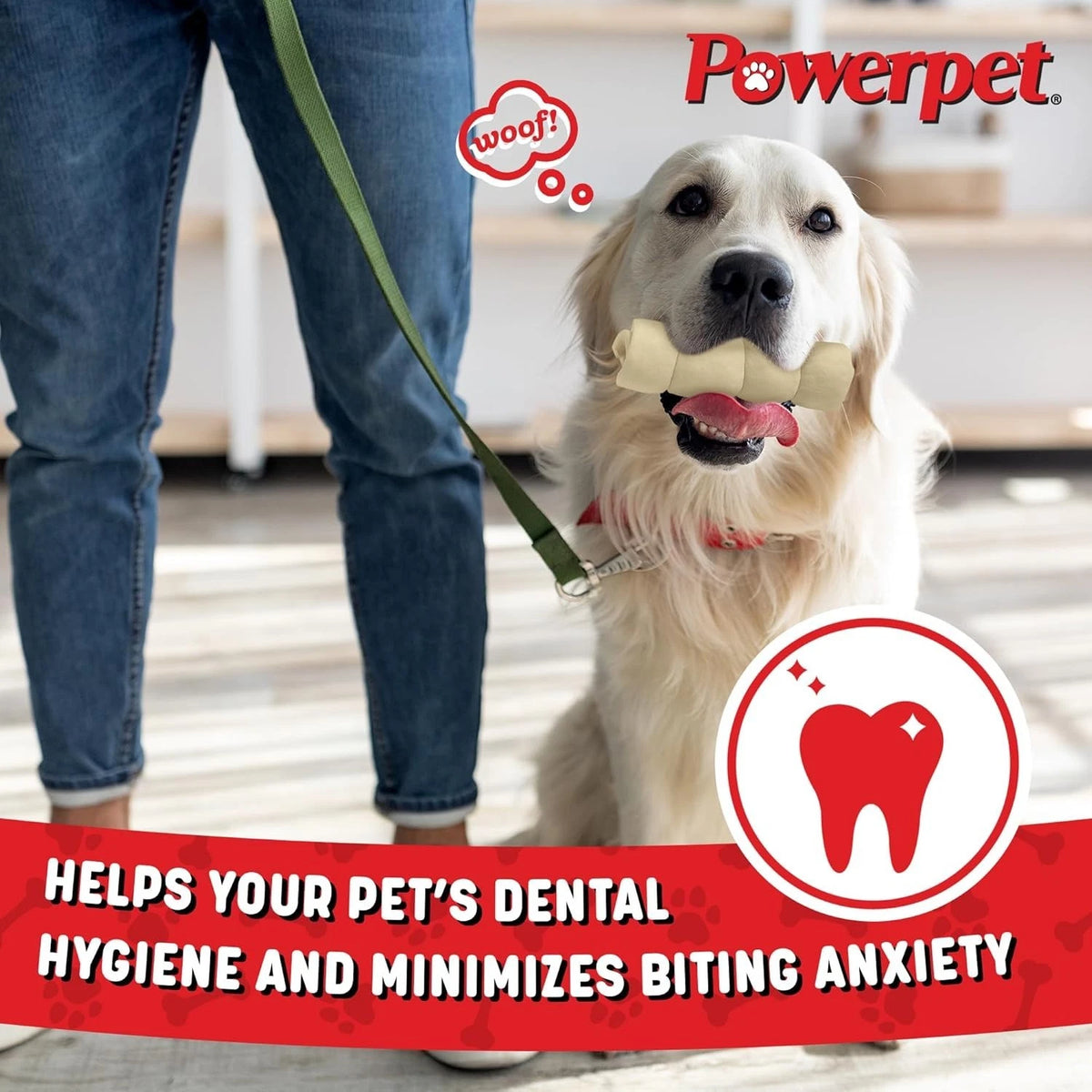 Powerpet: Beef Cheek Rolls 8-10" BULK Natural Dog Chews- Improve Dental Hygiene