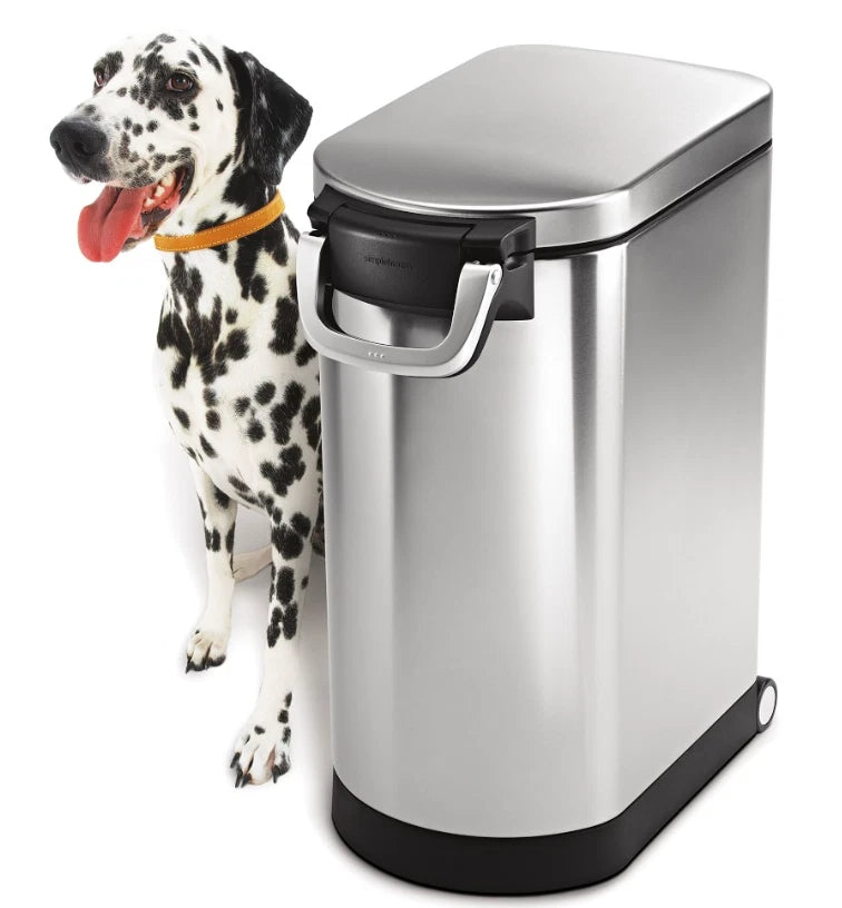 simplehuman Stainless Steel Pet Food Container