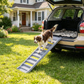 Foldable Dog Stairs Ramp for Car Truck SUV, for Large Medium Small Dogs Travel