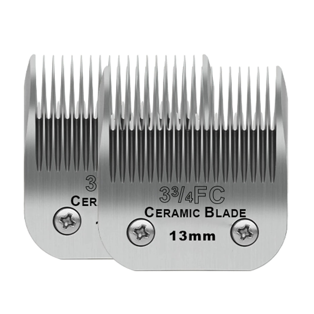 Detachable Pet Dog Grooming Ceramic Blades for Andis Oster Wahl KM10 Series