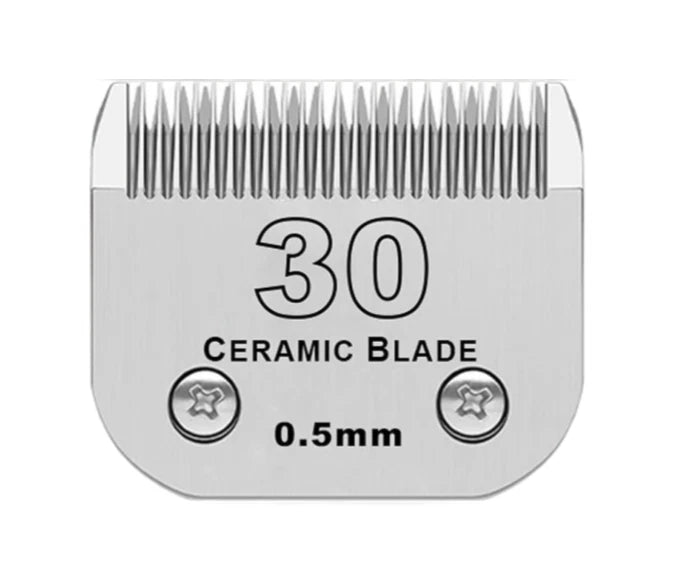 Detachable Pet Dog Grooming Ceramic Blades for Andis Oster Wahl KM10 Series