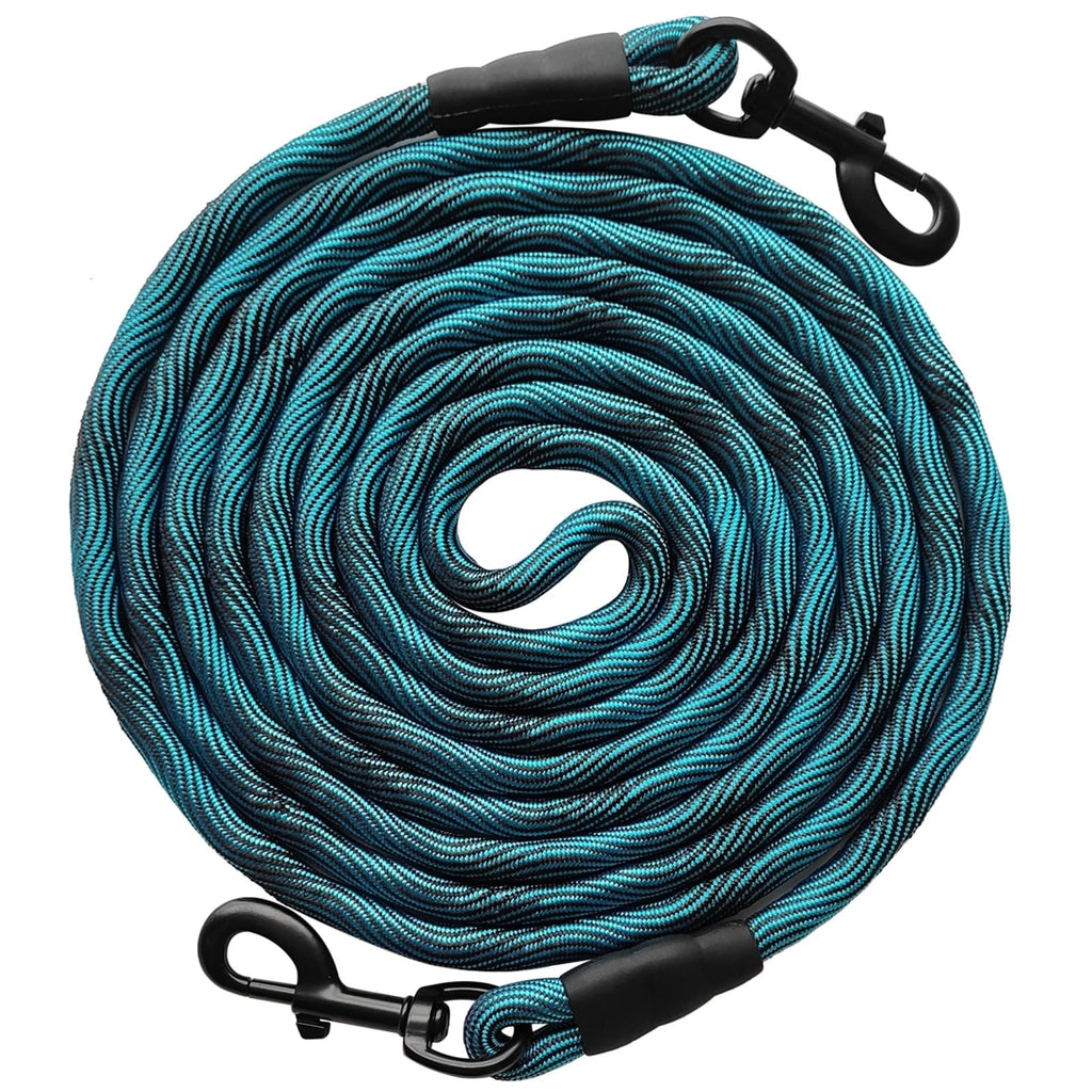 Heavy Duty Dog Tie Out Tether Long Training Leash Outdoor Yard Camp Rope Lead