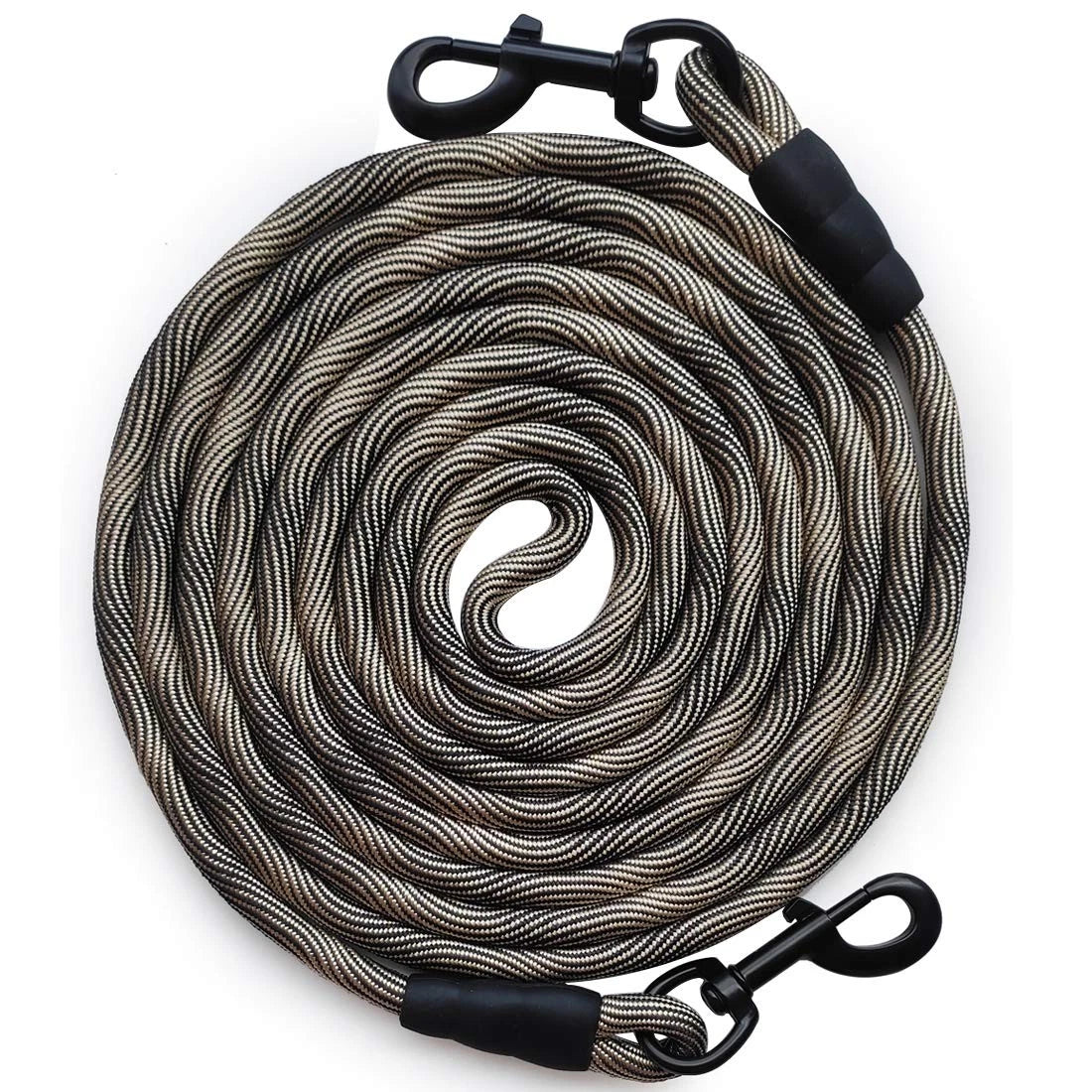 Heavy Duty Dog Tie Out Tether Long Training Leash Outdoor Yard Camp Rope Lead