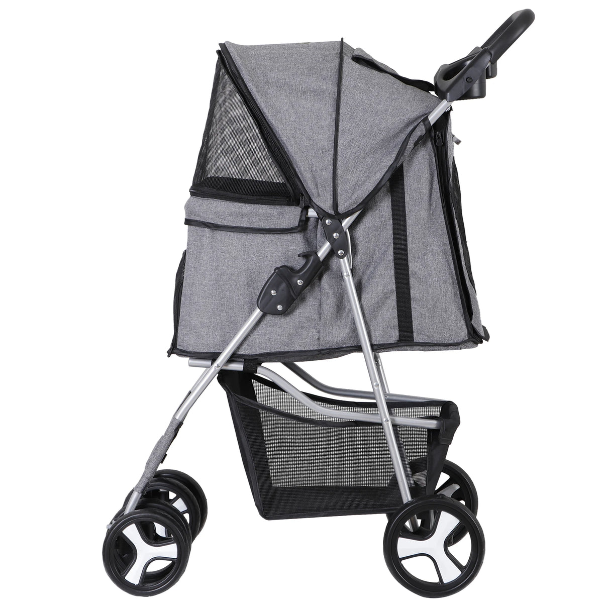 Pet Stroller for Medium Small Dogs Foldable 4 Wheels Dog Strollers Lightweight