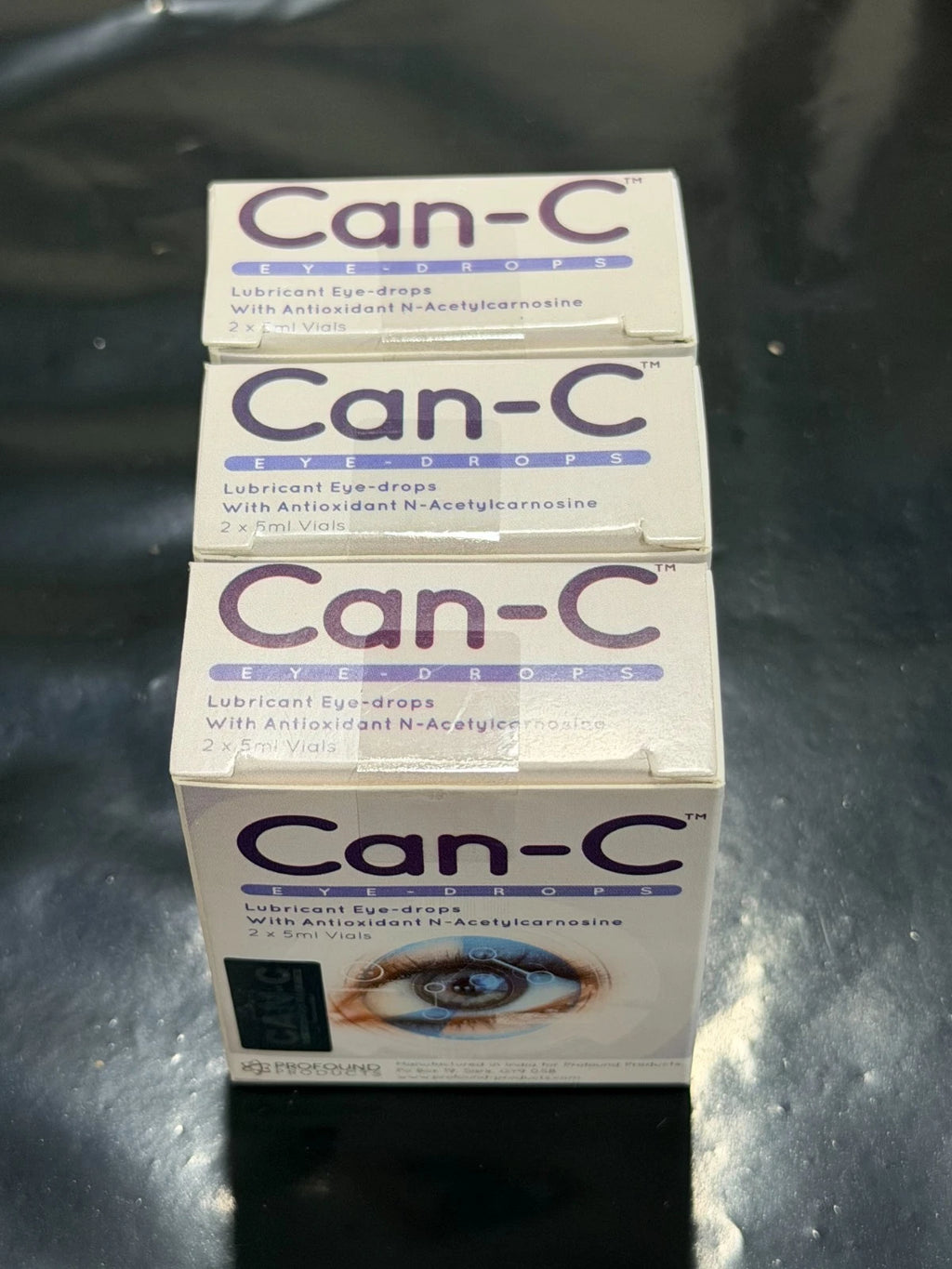 Pack of 3 Can-C Eye Drops New and Latest products (EXP. Date : 10/2027 )