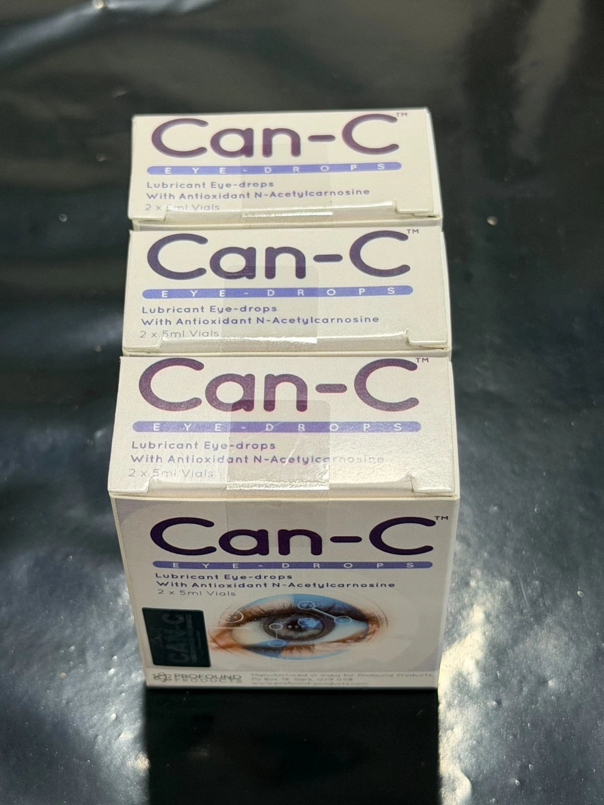 Pack of 3 Can-C Eye Drops New and Latest products (EXP. Date : 10/2027 )