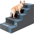 Non-Slip Dog Steps for High Bed Extra Wide 23" H Dog Stairs for Small Dogs Puppy
