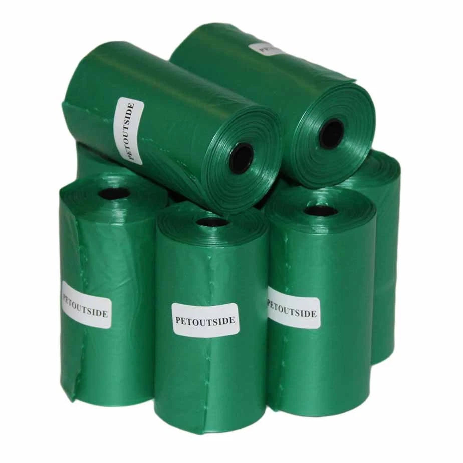 DOG PET WASTE POOP BAGS UNSCENTED REFILL ROLLS Pick Up Your Color & Quantity