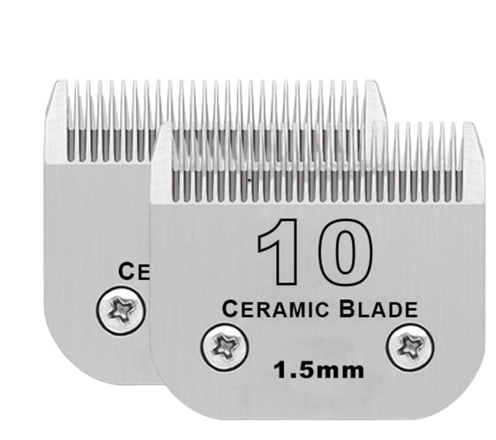 Detachable Pet Dog Grooming Ceramic Blades for Andis Oster Wahl KM10 Series