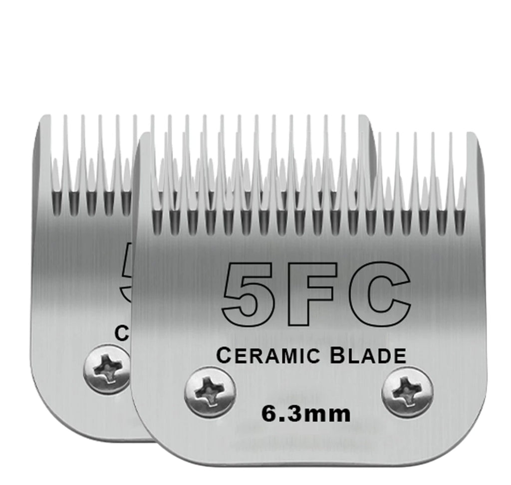 Detachable Pet Dog Grooming Ceramic Blades for Andis Oster Wahl KM10 Series