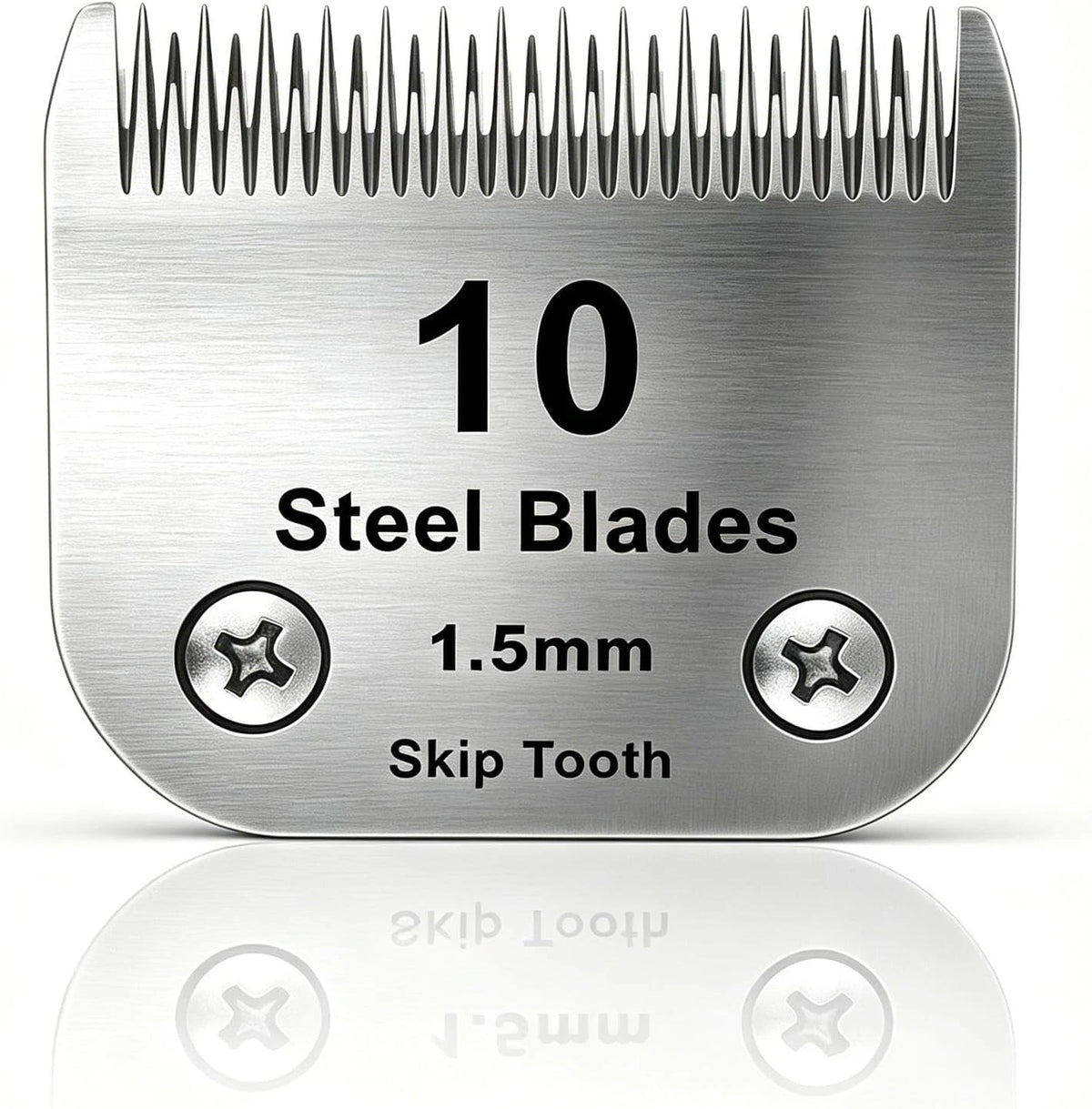 Dog Grooming Blades for Andis Oster A5 Wahl KM10 Clippers (10 7 5 4 Skip Tooth)