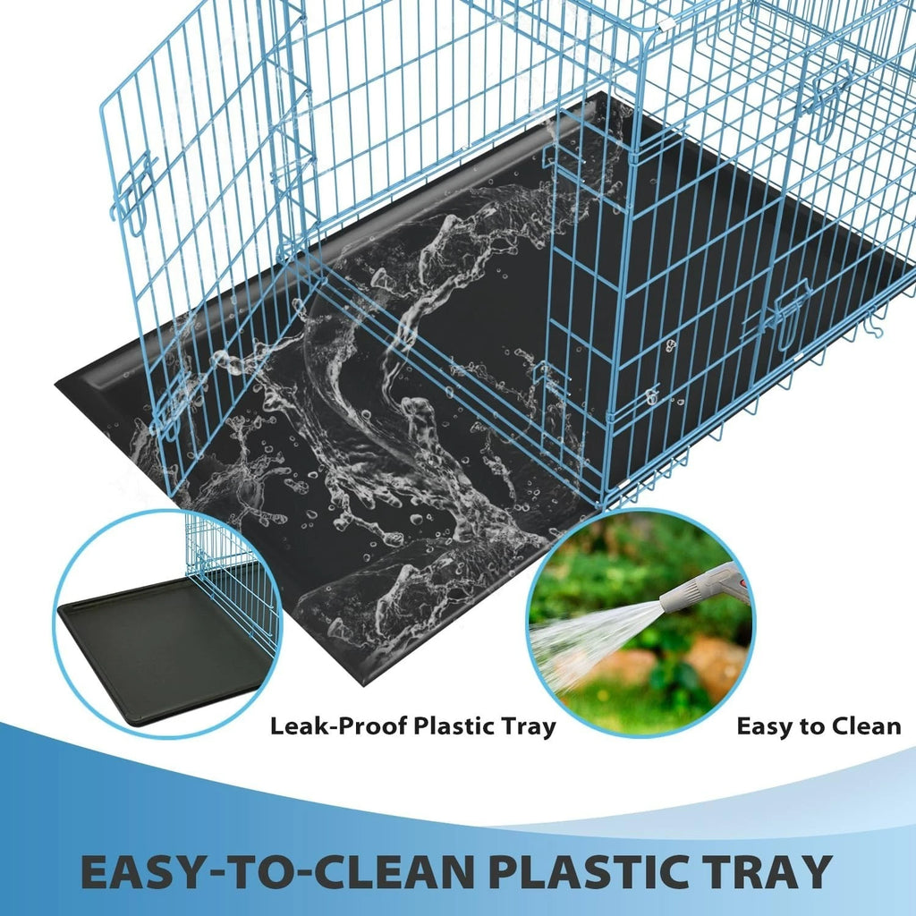 18,24,30,36,42,48 Inch Dog Crates for Large Dogs Folding Mental Wire Dog Kennels