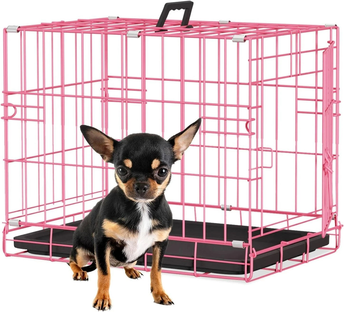 18,24,30,36,42,48 Inch Dog Crates for Large Dogs Folding Mental Wire Dog Kennels