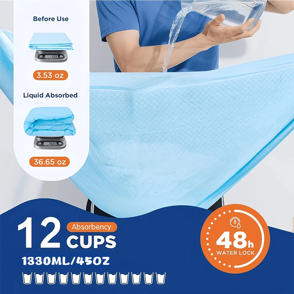 NIEDEO 50/100PCS 32" x 58" Extra-large size Housebreaking Dog PEE Pads